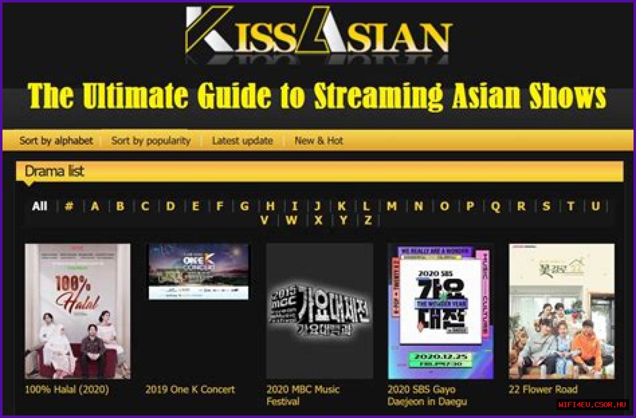 KissAsian Websites: Your Ultimate Guide To Streaming Asian Dramas And Movies