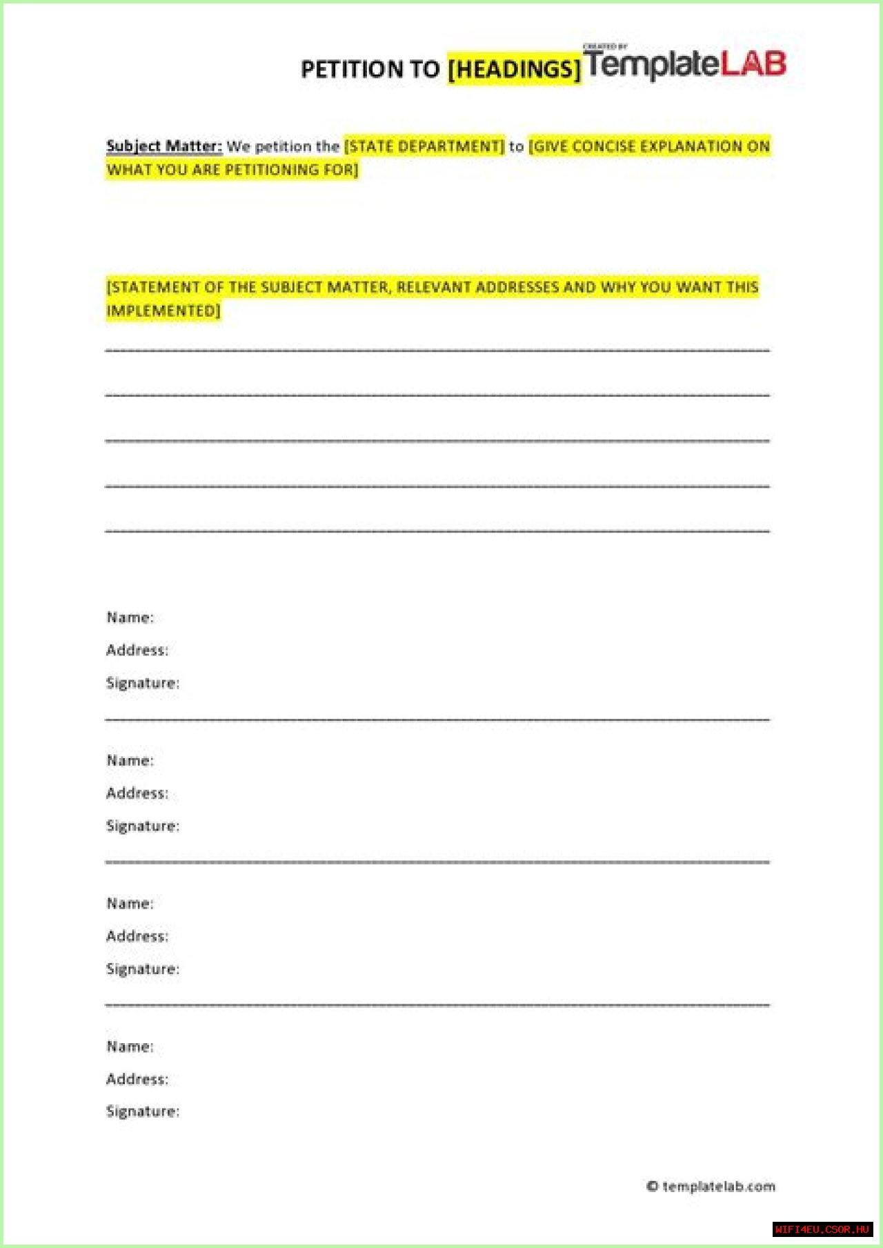 Understanding The Importance Of A Petition Letter: A Comprehensive Guide