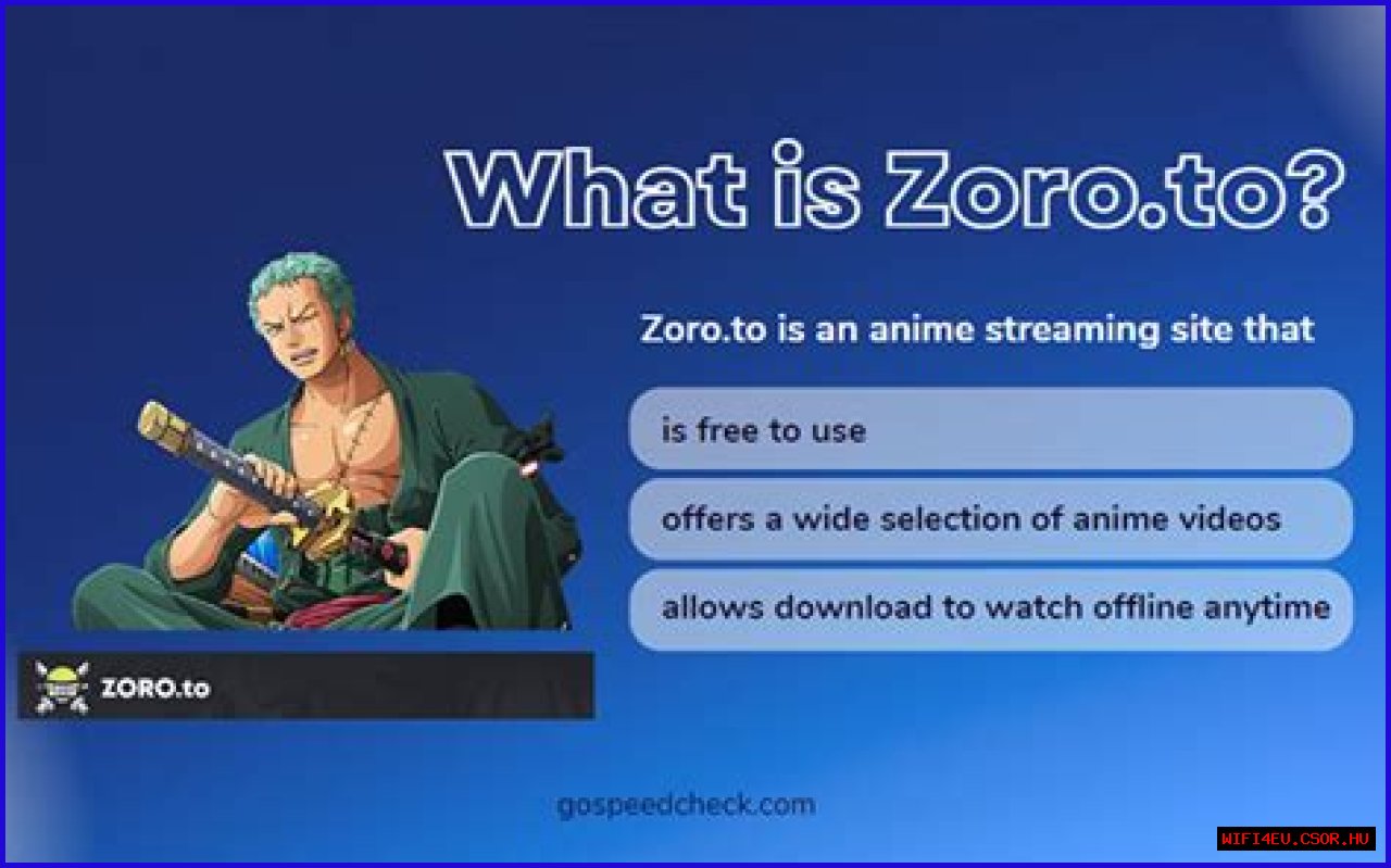 Zoro.too: Your Ultimate Guide To Online Anime Streaming